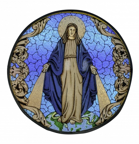 Vitral Nossa Senhora das Graças
