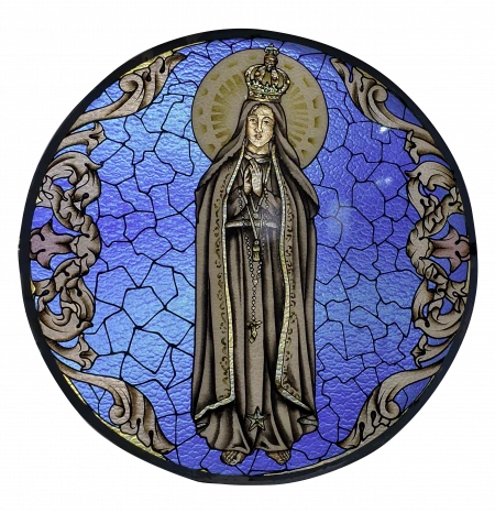 Vitral Nossa Senhora de Fátima