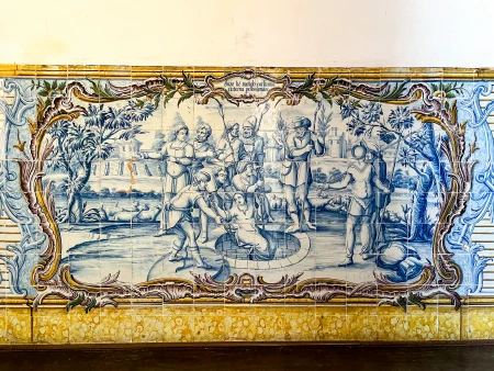 Painel [José é colocado em uma cisterna pelos irmãos]