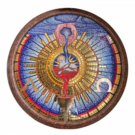 Medalhão Pai, Filho e Espírito Santo