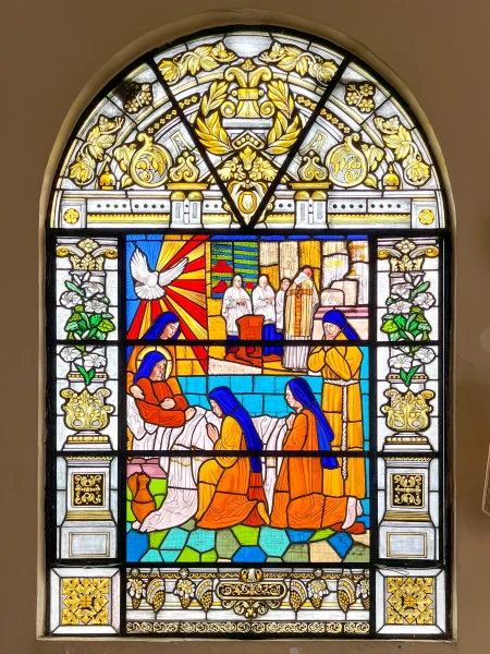 Vitral Missa do Galo