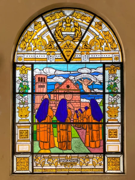 Vitral Basílica de Santa Clara