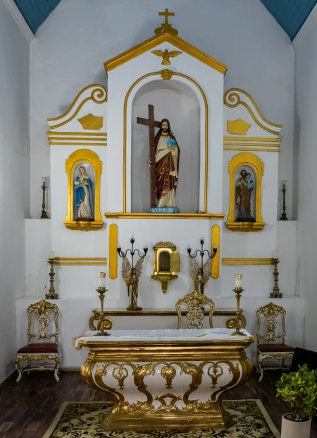 Retábulo da capela-mor (alvenaria)