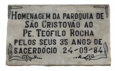 Placa Comemorativa