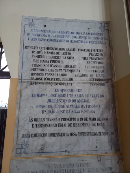Placa comemorativa