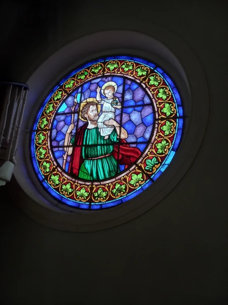 Vitral São Cristóvão
