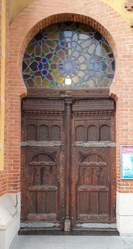 Portada com Vitral