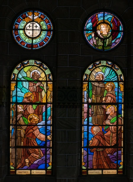 Vitral [Mártires de Damasco]