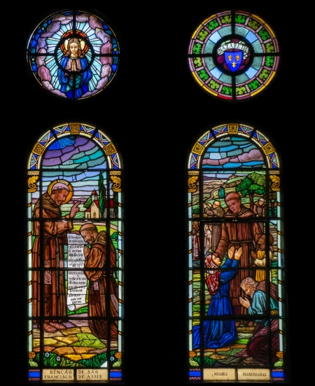 Vitral [Missões Franciscanas] (dois)