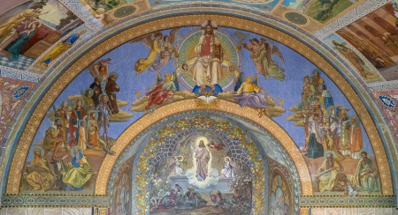 Cristo Abençoador (Arco Cruzeiro/Coroamento)
