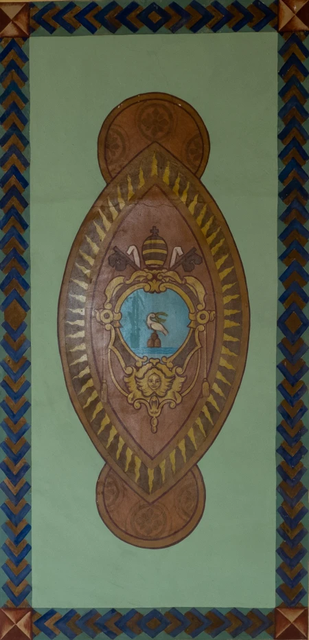 Cartela Brasão Papa Pio XII