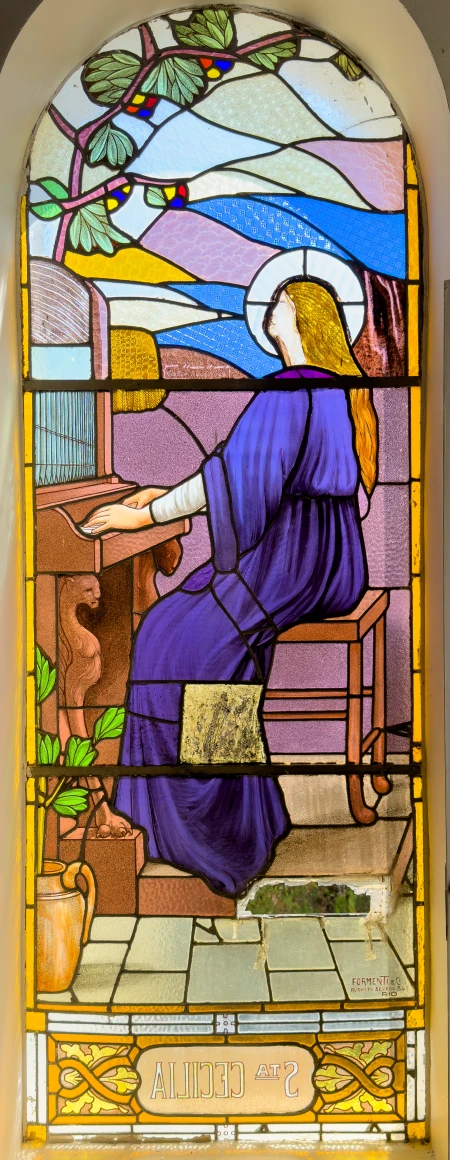 Vitral Santa Cecília