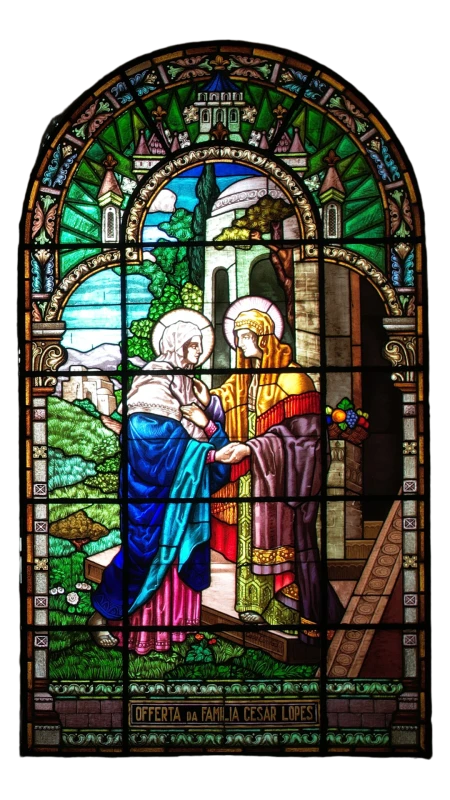 Vitral [Visita de Maria a Isabel]