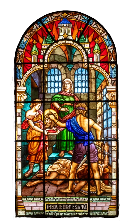 Vitral [Decapitação de São João Batista]