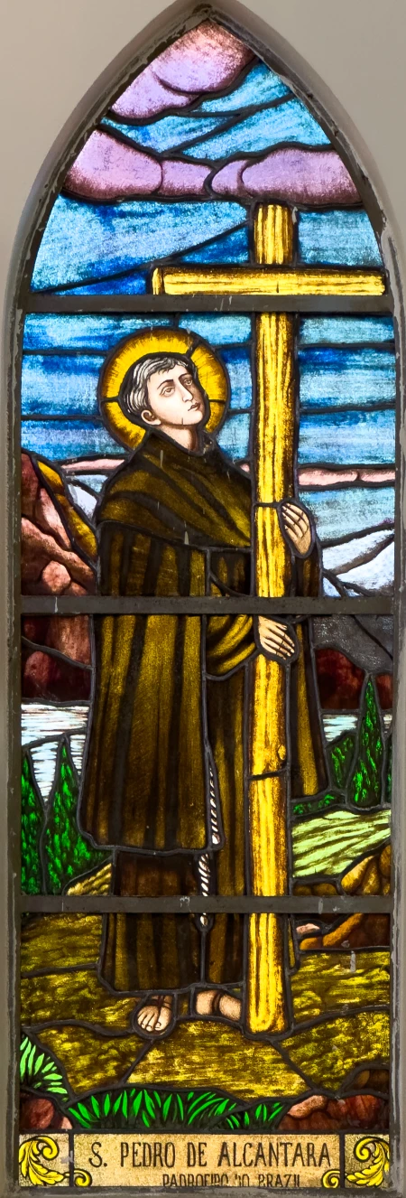 Vitral São Pedro de Alcântara