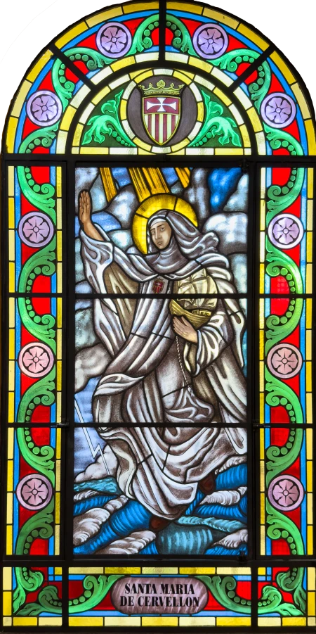 Vitral Santa Maria de Cervellon