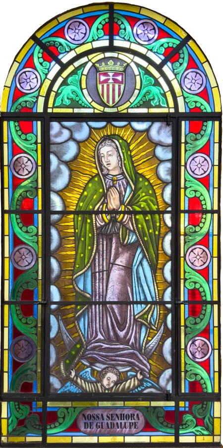 Vitral Nossa Senhora de Guadalupe