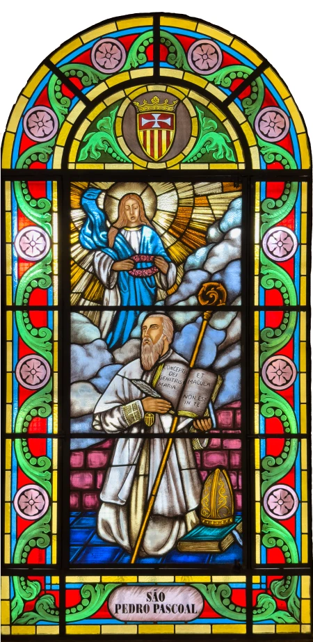 Vitral São Pedro Pascoal