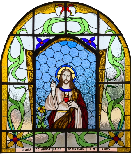 Vitral Sagrado Coração de Jesus