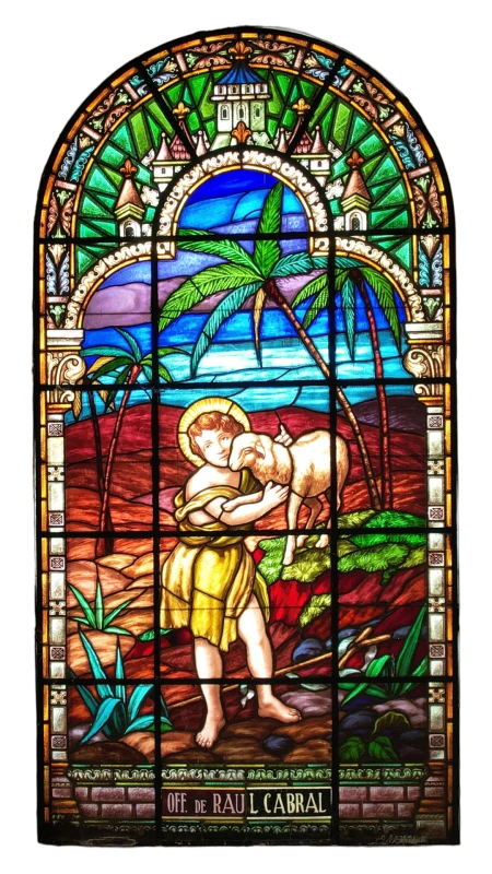 Vitral [São João Batista Menino]