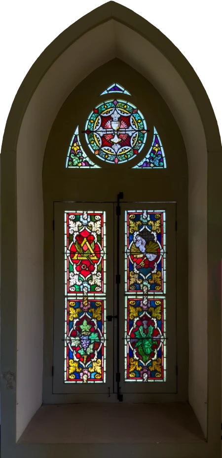 Janela (Vitral eucaristia)