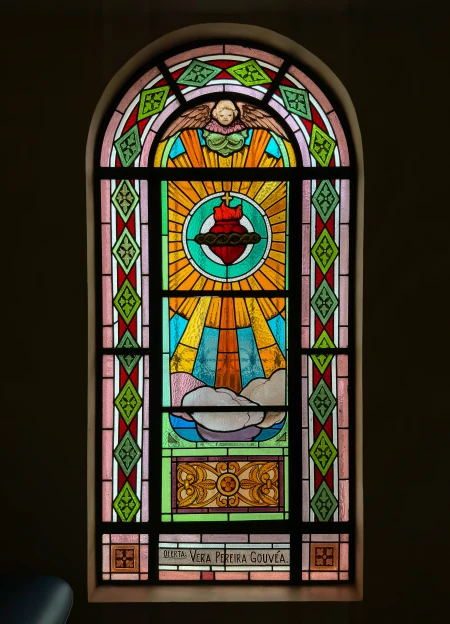 Vitral Sagrado Coração de Jesus