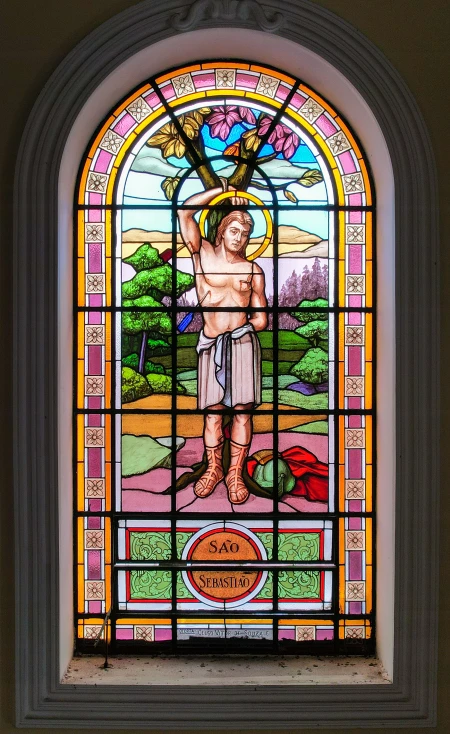 Vitral São Sebastião