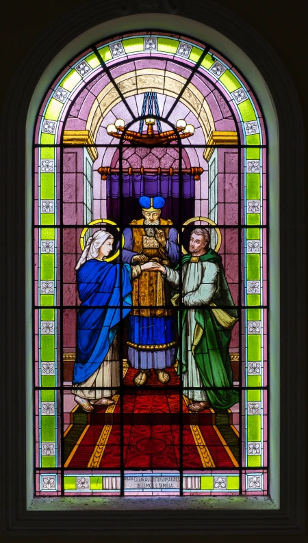Vitral [União Maria e José]