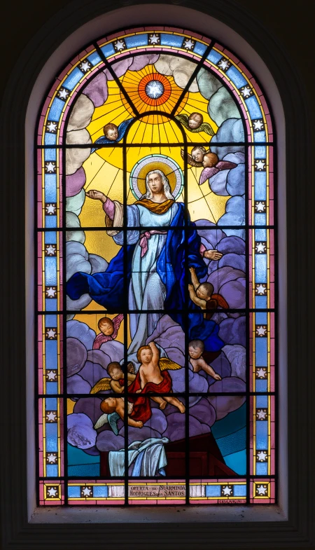 Vitral [Anunciação de Maria]