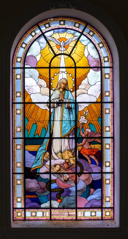 Vitral Imaculada Conceição