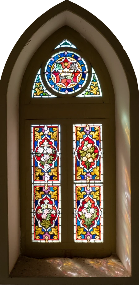 Vitral (Coroa com palma)