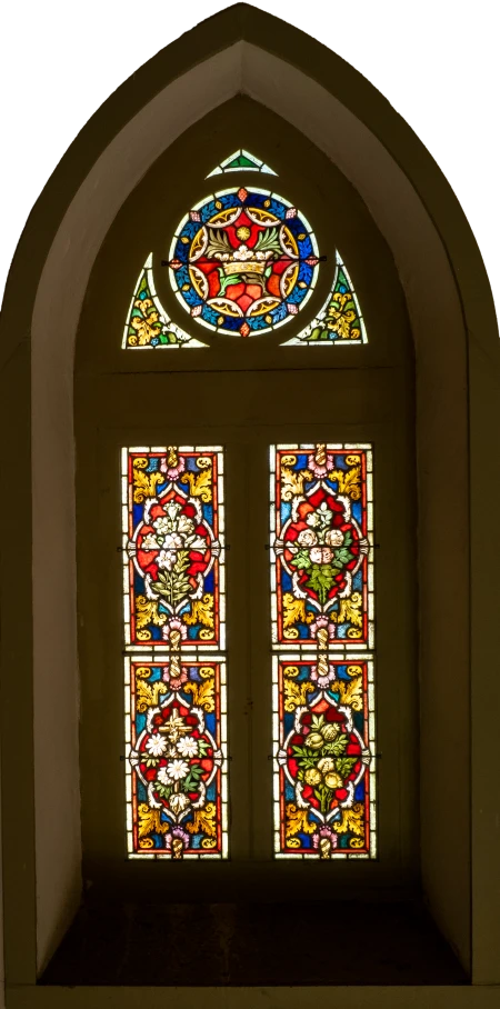 Vitral (Coroa com palma)