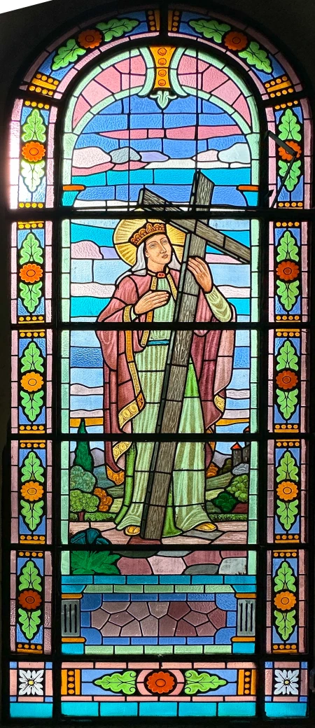 Vitral [Santa Isabel, Rainha de Portugal]