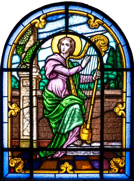 Vitral Santa Cecília