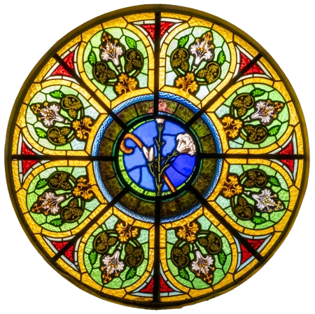 Rosácea (três lírios)
