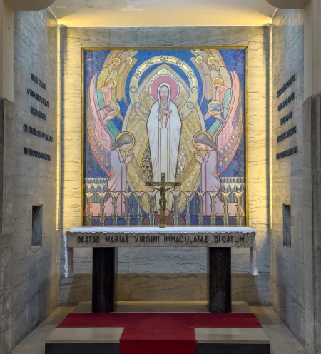 Altar e pintura Imaculada