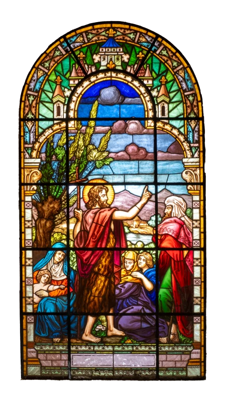 Vitral [O Batismo de todo aquele povo]