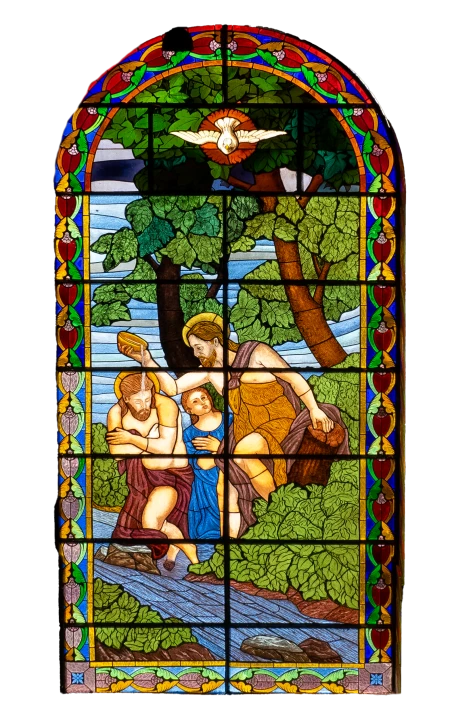 Vitral [O Batismo de Cristo]