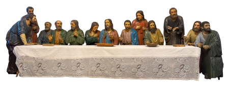[A Última Ceia] (Grupo escultórico religioso (13))