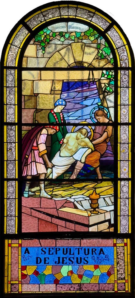 Vitral A Sepultura de Jesus