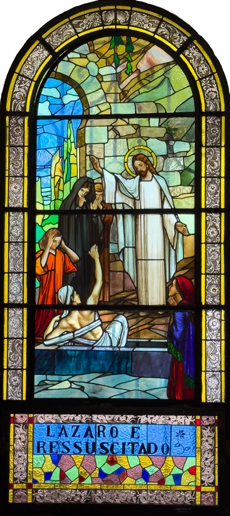 Vitral Lázaro é Ressuscitado