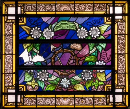 Vitral Coroa de Espinhos