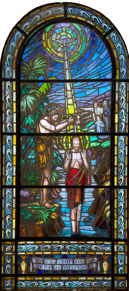 Vitral Batismo