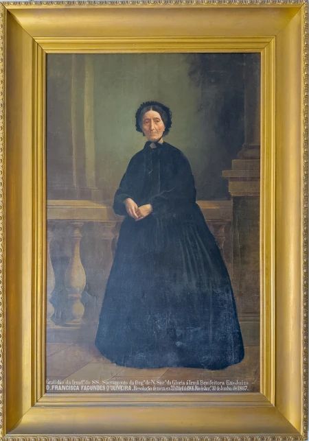 Retrato Benfeitora Francisca Fagundes