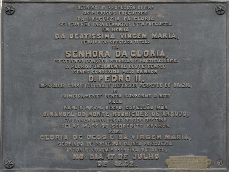 Placa Inauguração