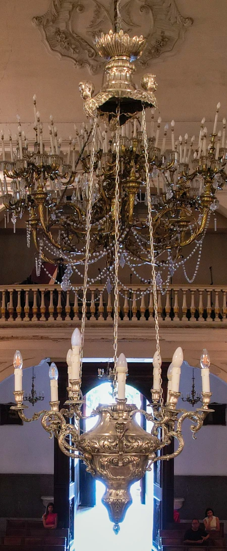 Lampadário menor