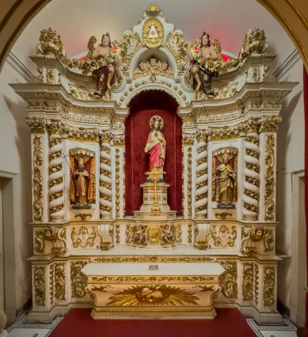 Retábulo lateral (Convento São Boaventura)