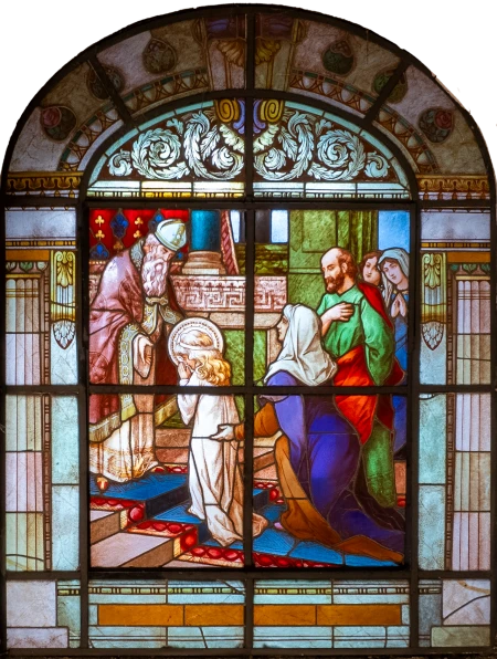 Vitral (Virgem Menina)