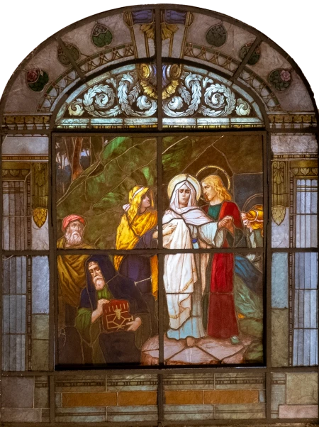 Vitral (Dormição de Nossa Senhora)