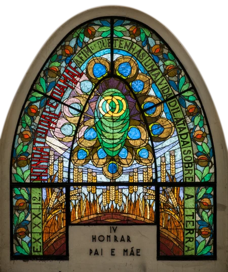 Vitral Mandamento IV